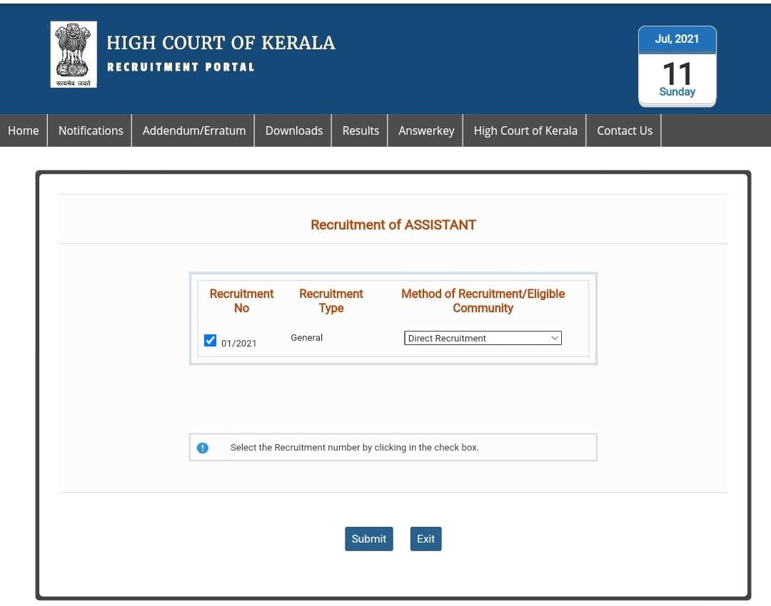 kerala-high-court-assistant-application-set